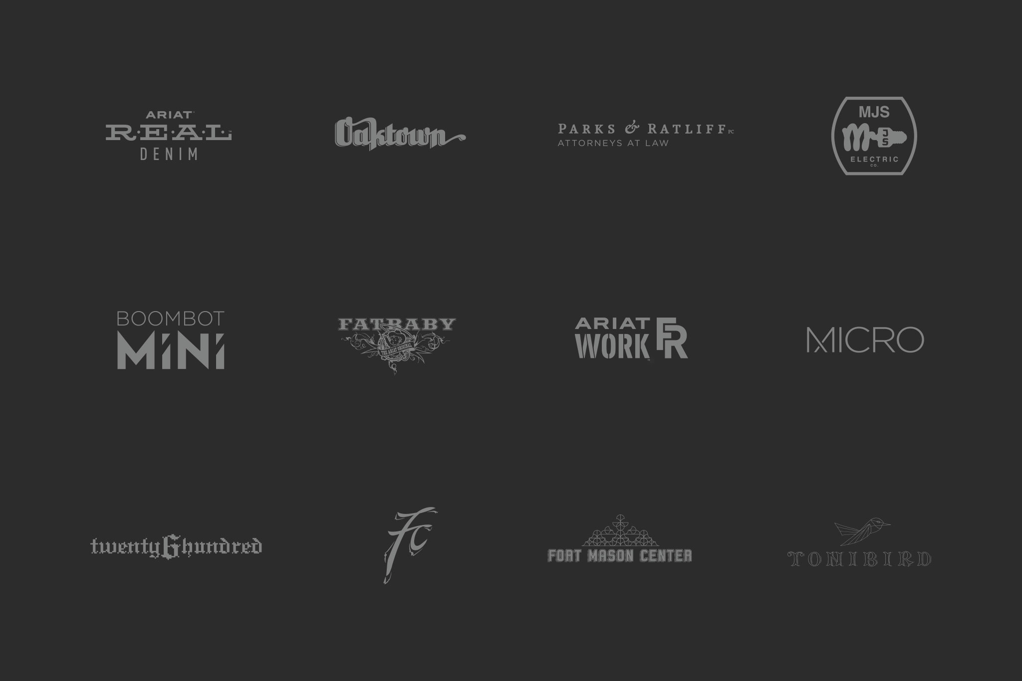 Jaime Guad Logo sheet B&W Feature